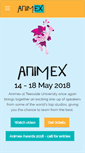 Mobile Screenshot of animex.tees.ac.uk